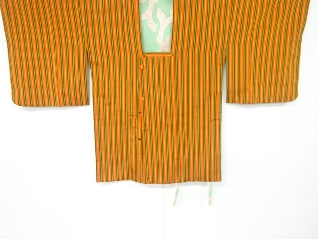 JAPANESE KIMONO / VINTAGE MICHIYUKI COAT / STRIPE